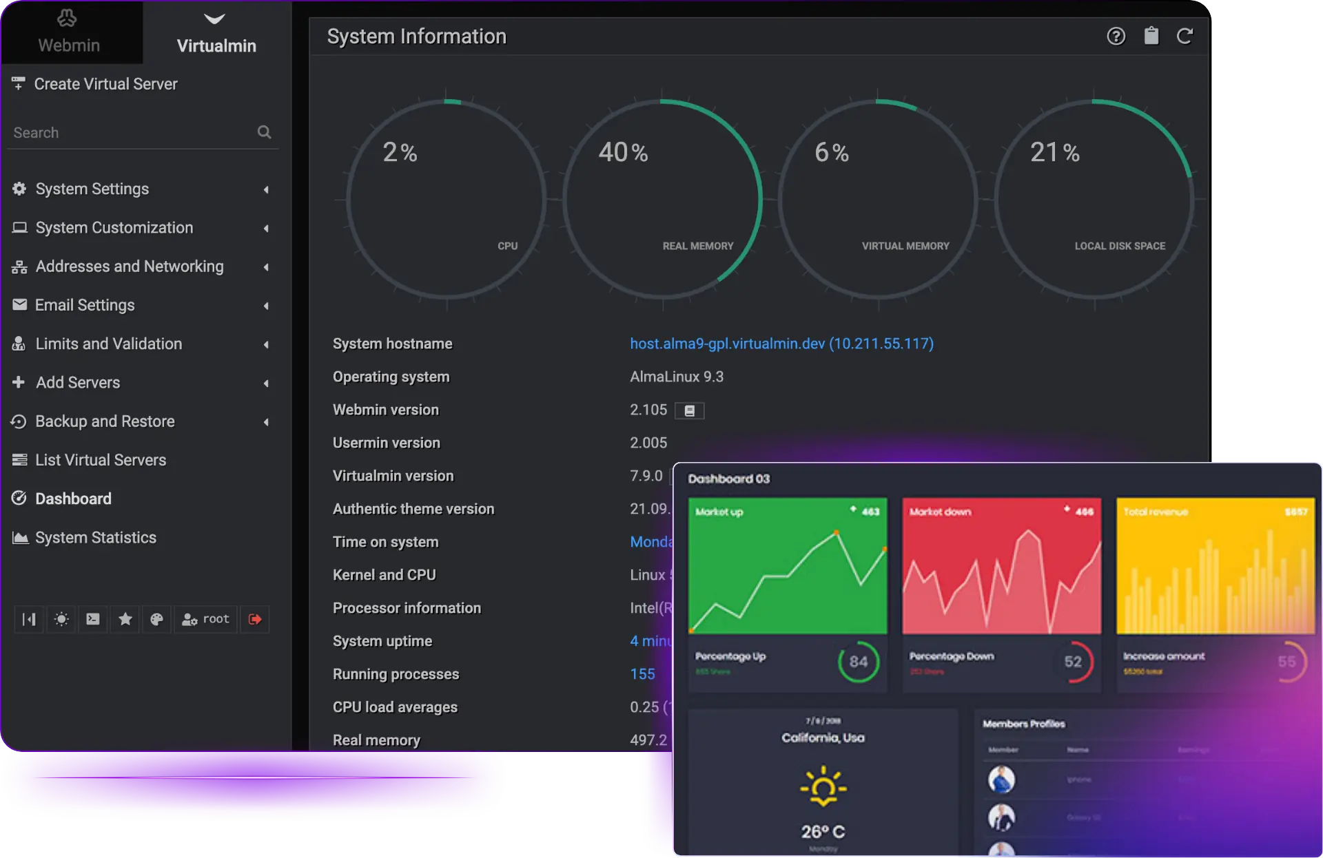 Webmin VPS hosting - What is Webmin, and why self-host it